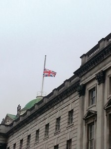 HalfMast Union Jack Flag 