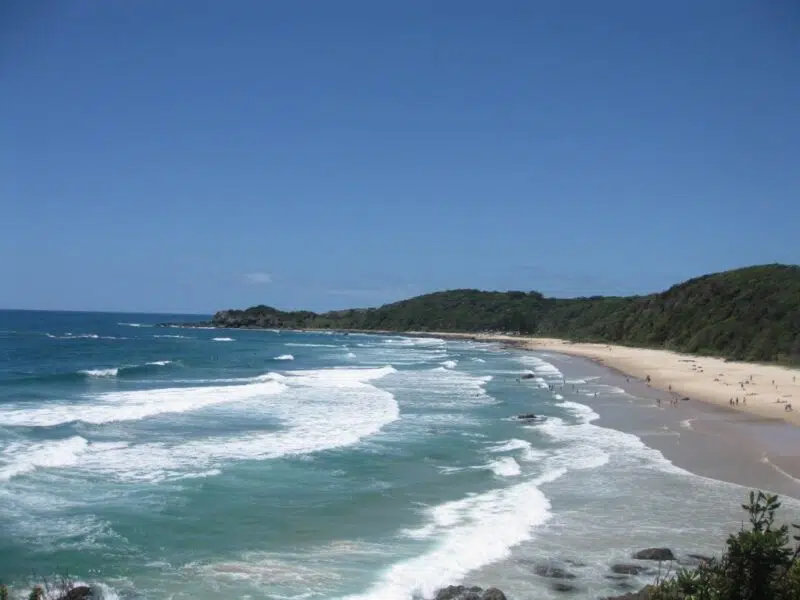 Beach along North Coast of NSW