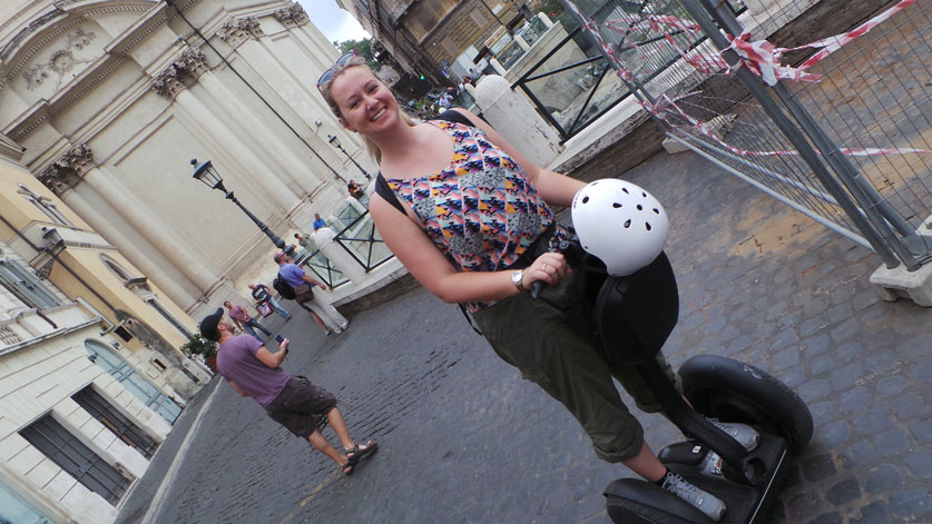 Rome by Segway on a sunny summers day