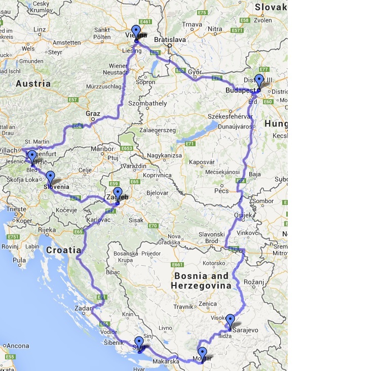 Eastern European road trip