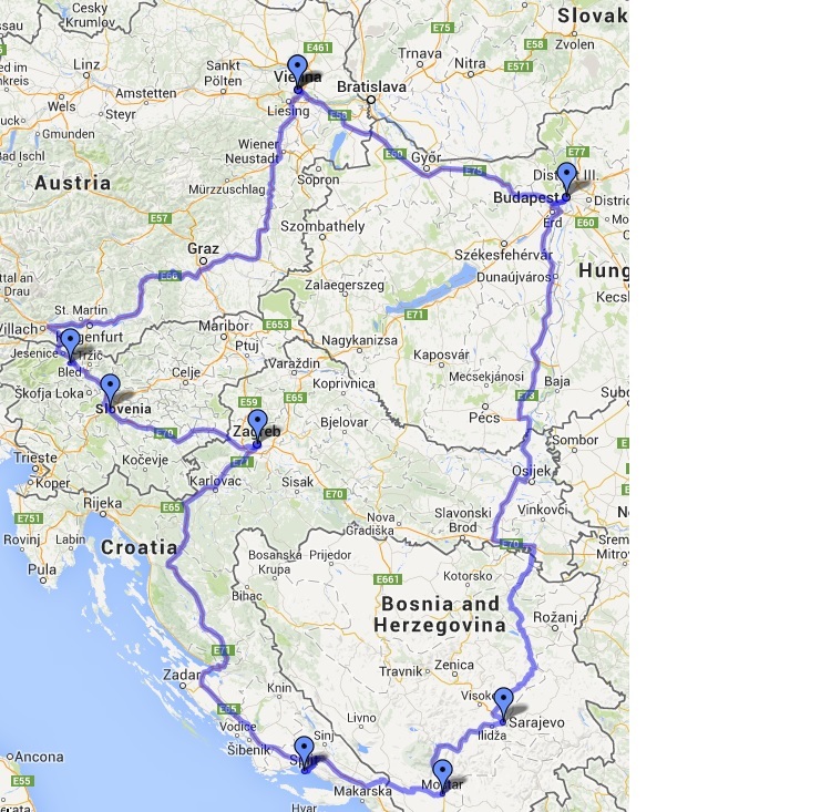 east europe road trip