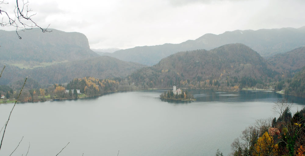 Lake Bled from the Castle