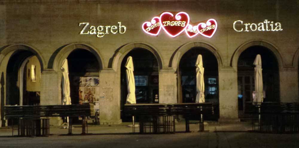 Zagreb sign