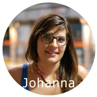 Johanna, a WWOOFer