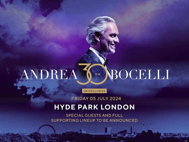 Andrea Bocelli BST Hyde Park 2024