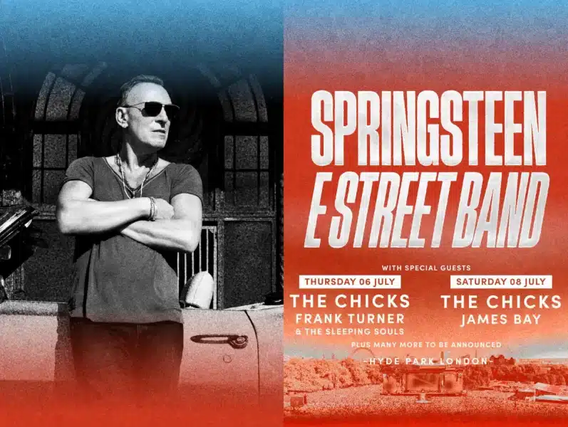 Bruce Springsteen & The E Street band banner image from BST 2023