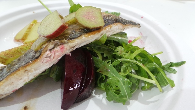 Mackerel salad with AEG