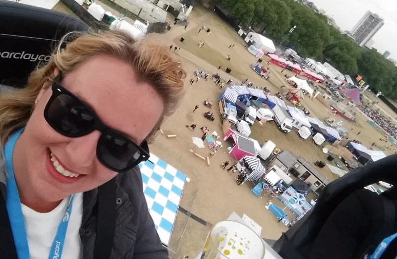 Nothing like a quick selfie at BST Hyde Park