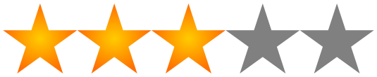 3 stars yellow png