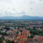 The view from Ljubljana Castle