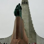 Hallgrimskirkja Church & Leif Eriksson statue