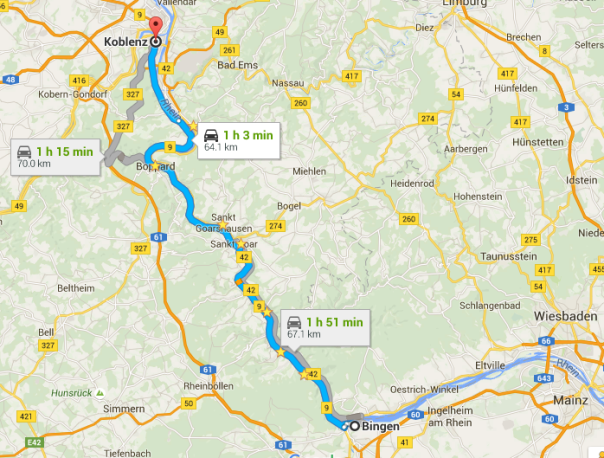 Bingen to Koblenz