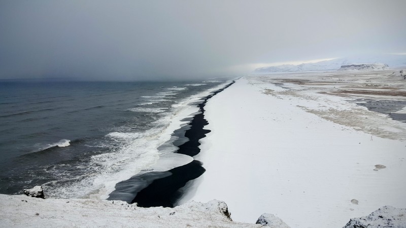 The view from Dyrholaey