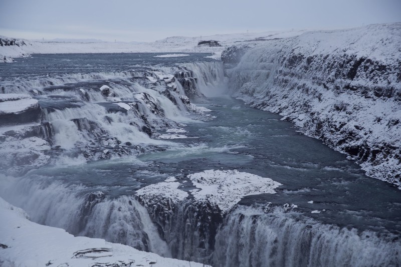 Gullfoss Waterfall