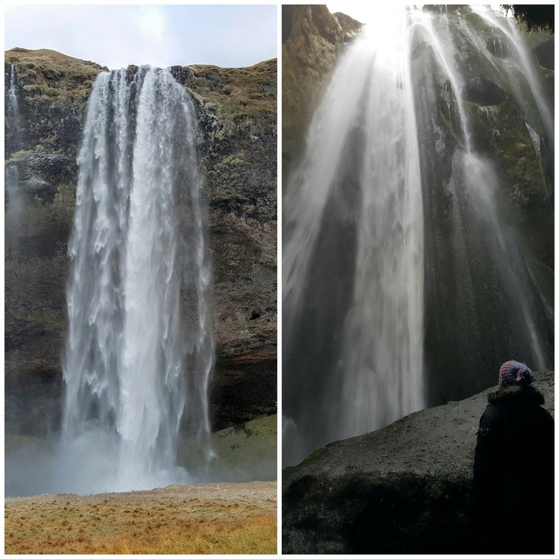 Seljalandsfoss and Gljufrabui waterfall