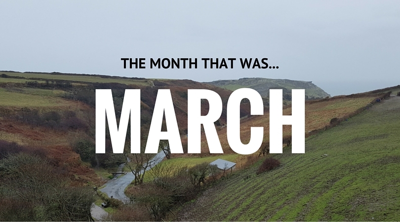 Month in review: March 2016