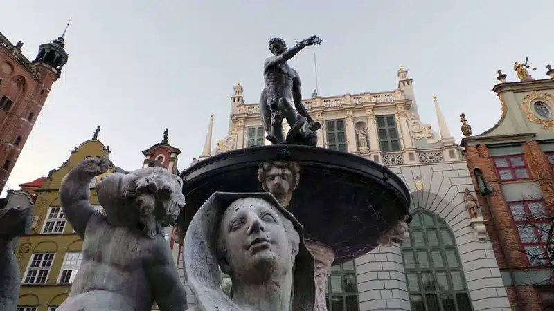 Neptune Fountain, Gdansk