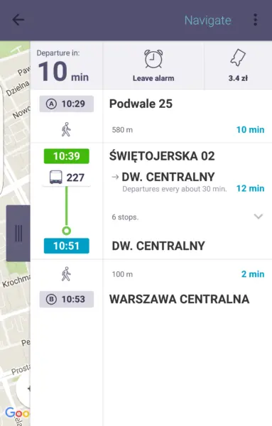 Jakdojade.pl app
