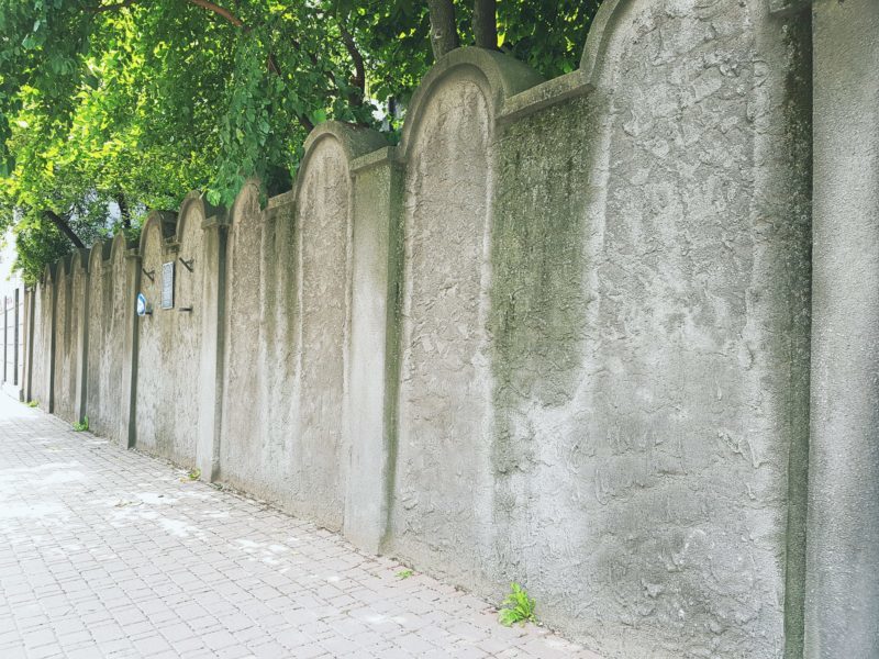 Jewish Ghetto Wall, Krakow