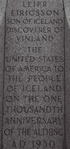 Leif Eiriksson Monument Reykjavik