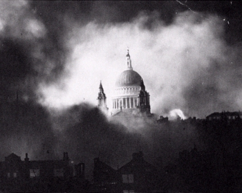 St Paul's Survives: Herbert Mason's photograph of St Paul's Cathedral taken on 29/30 December 1940