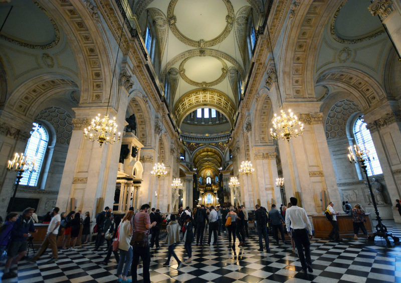 The Nave of St Paul's Cathedral