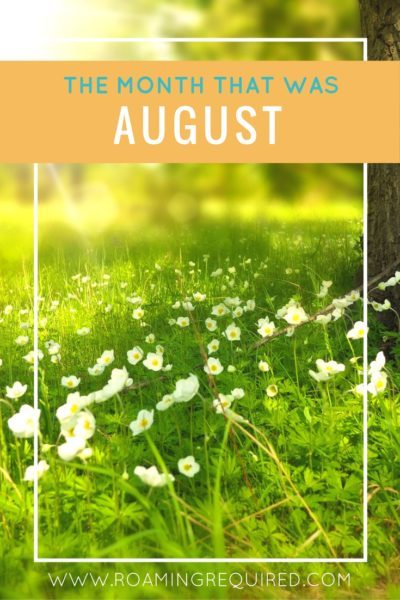 Month in review: August 