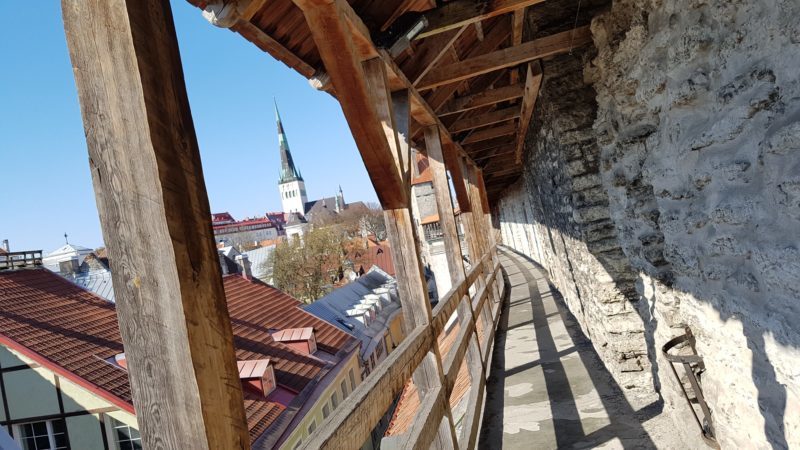 The City Walls of Tallinn, Estonia
