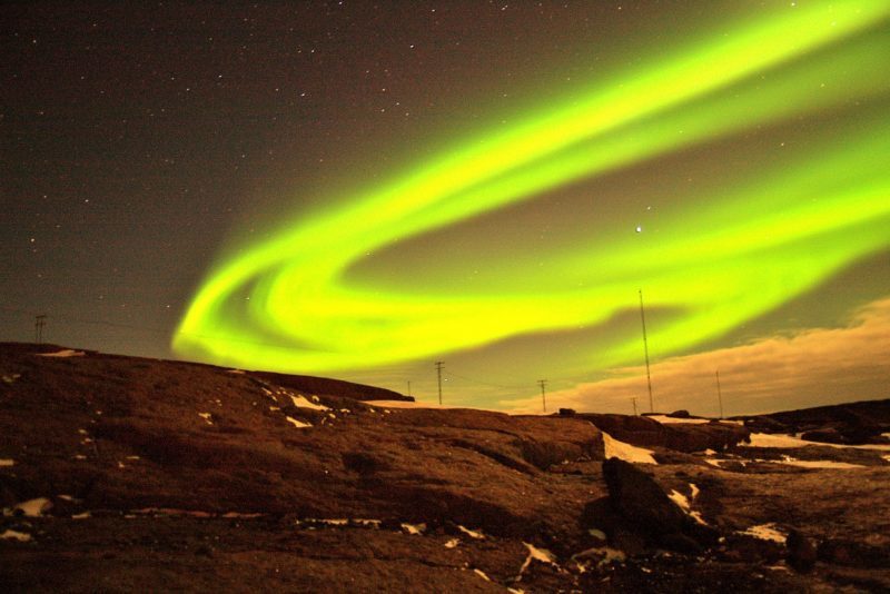 The Northern Lights that we didn't see in Iceland