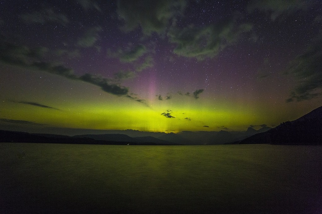 Aurora Borealis, Northern Lights over Iceland