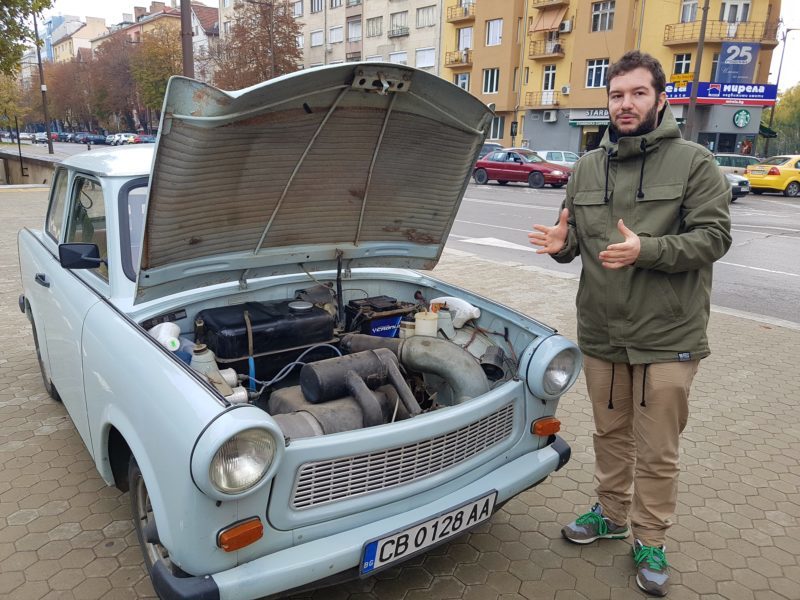 The Communist Trabant Tour in Sofia