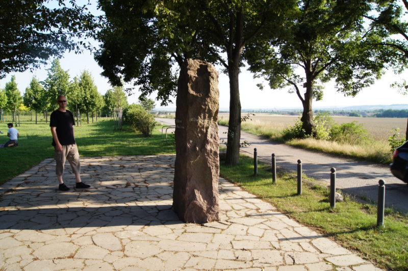 The Luther Stone in Stotternheim, Germany