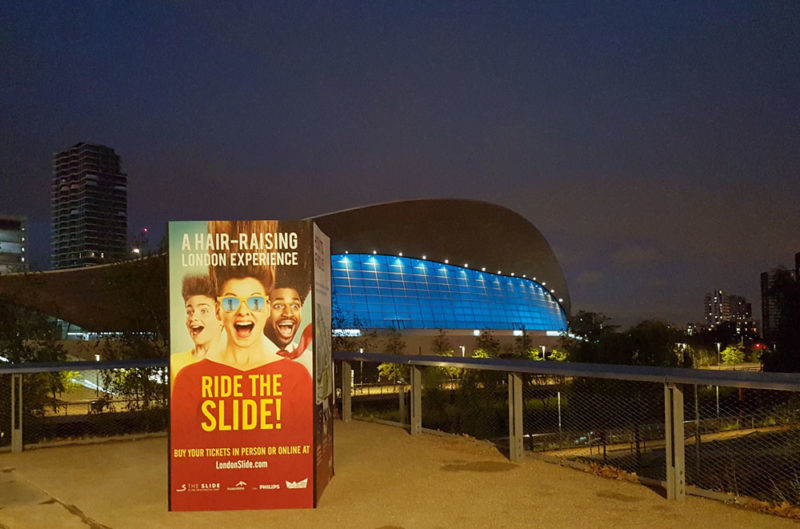 Ride the slide at ArcelorMittal Orbit