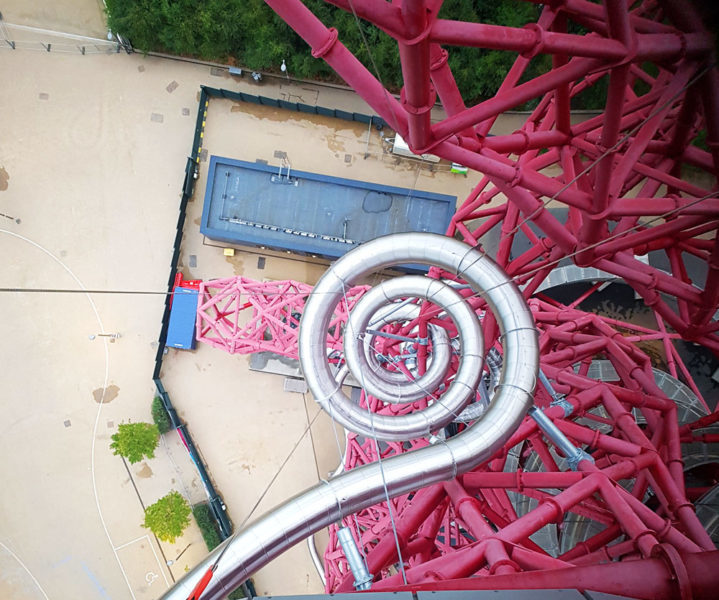 Ride the Slide - looking above! 