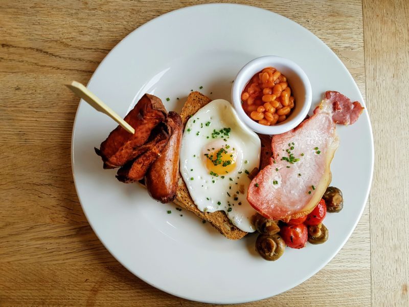 The Garlic Farm Breakfast, Isle of Wight restaurant