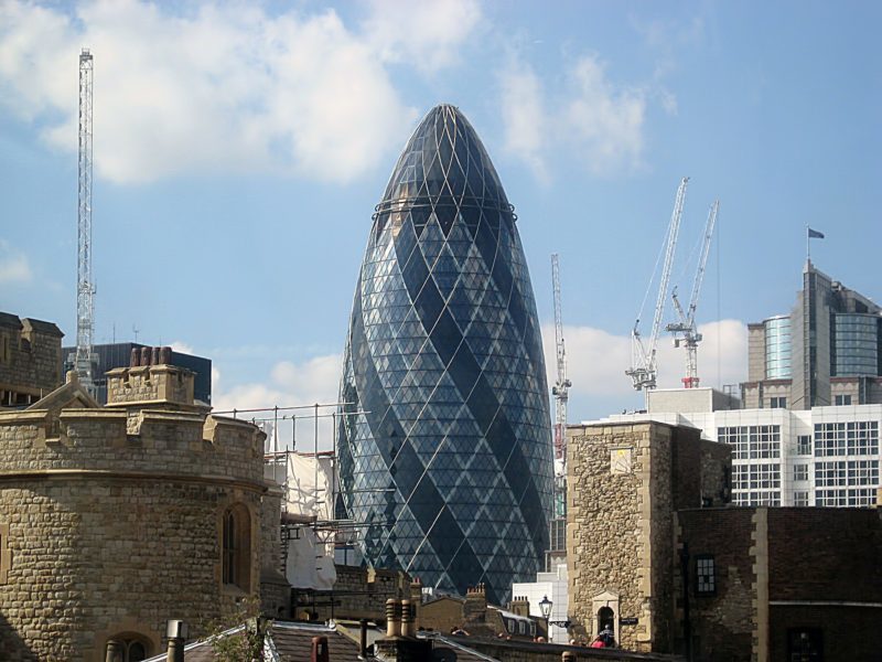 The Gherkin in London