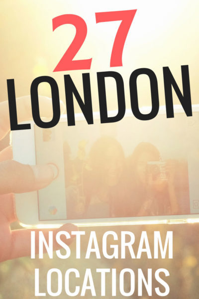 27 Awesome Instagram Locations in London