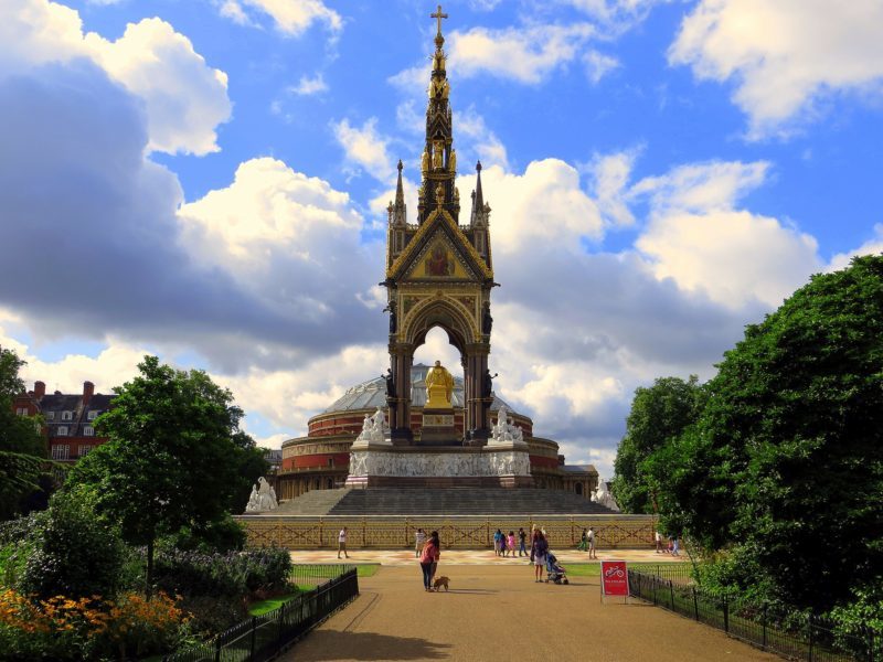 Albert Memorial and Royal Albert Hall 