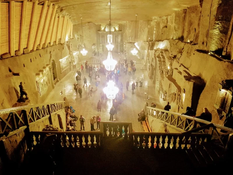 St Kinga's Chapel at Wieliczka Salt Mine