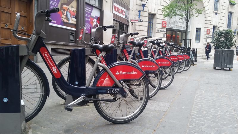 'Boris' bikes in London