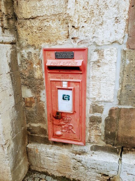 UK mailbox in Weimar Germany