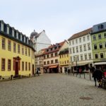 Exterior shot of the Goethe Museum in Weimar Germany