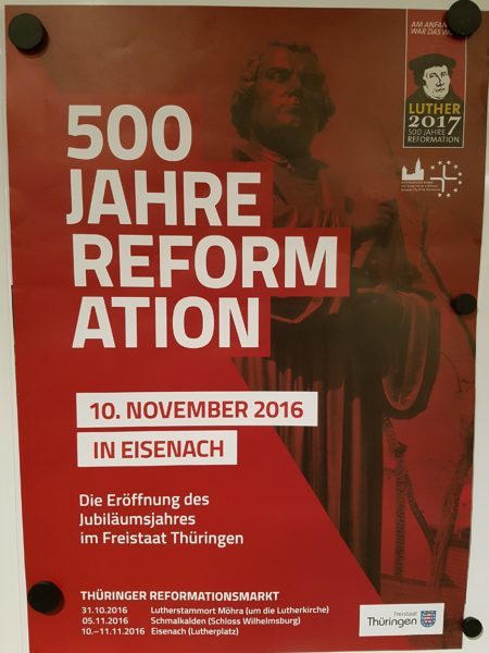 500th Anniversary of the Protestant Reformation at Luther Haus, Eisenach