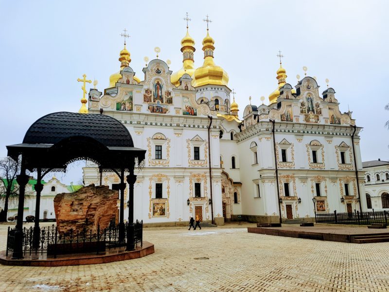 Church building in Lavra, Kyiv