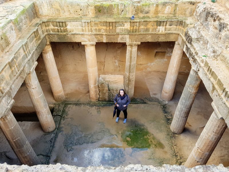 Overhead photo of the Tomb of the Kings