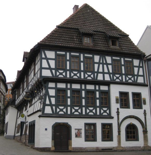 exterior shot of Lutherhaus Eisenach