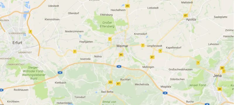 Google Map of Weimar