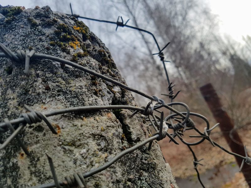 Chernobyl barbed wire