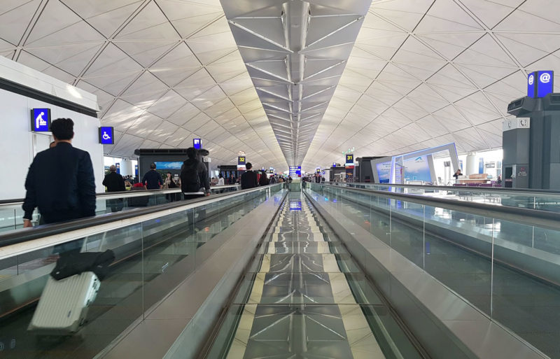 Hong Kong (HKG) Airport. What to expect when embarking on a long haul flight