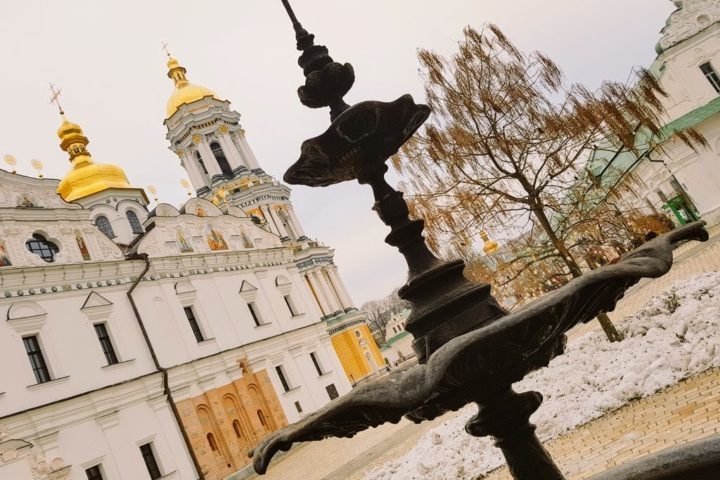 The grounds of the Kyiv Lavra